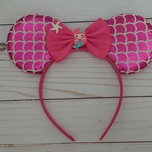 Mermaid Mini Mouse Ears & Bow